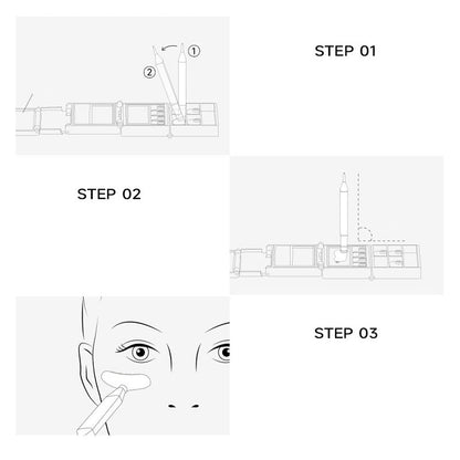 3-in-1 Eyeliner & Lower Lash Stamp Kit